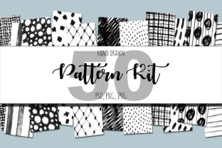 50 Hand Drawn Pattern Kit