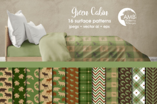 Bring the Warmth of the Wilderness to Your Creative Projects with Green Cabin Life Papers AMB
