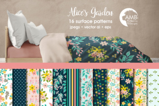 Floral Papers AMB: 16 Elegant Floral Papers