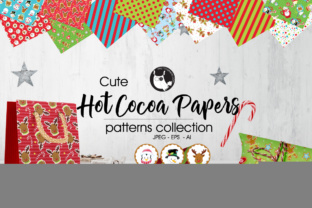 Hot Cocoa Papers: 12 Thoughtfully Crafted Christmas Patterns for Real Projects