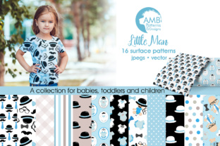 Little Man Papers: Baby Boy Nursery Paper Pack