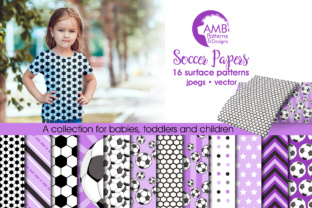Purple Soccer Papers AMB
