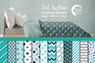 Teal Airplane Papers AMB
