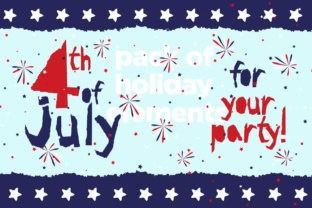 Unleash Patriotic Creativity: The 4th July Grunge Pattern Pack Explained