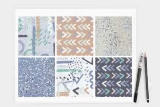 Why Designers Keep Coming Back to the Brush Stroke Seamless Pattern Set – Ink Mark Papers